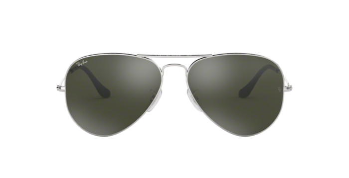 RB3025 W3277 - Calibre: 58 AVIATOR LARGE METALL - SILVER GREY MIRROR