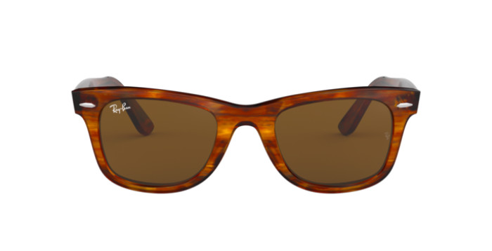 Ray-Ban RB2140 954 - Calibre: 50 WAYFARER - STRIPED HAVANA B-15 BROWN