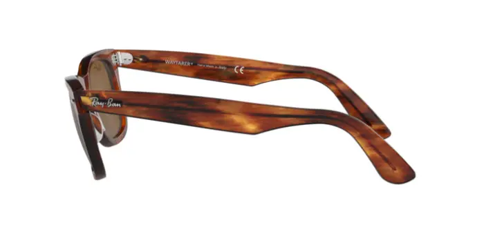 Ray-Ban RB2140 954 - Calibre: 50 WAYFARER - STRIPED HAVANA B-15 BROWN