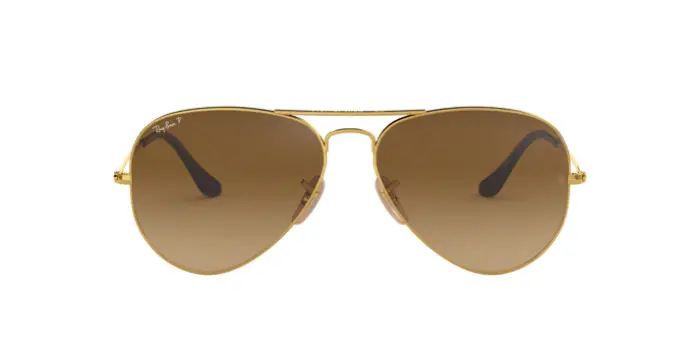 Ray-Ban RB3025 001/M2 - Calibre: 58 AVIATOR LARGE METALL - ARISTA BROWN GRADIENT