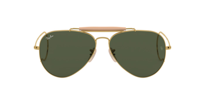 Ray-Ban RB3030 L0216 - Calibre: 58 OUTDOORSMAN I - ARISTA G-15 GREEN