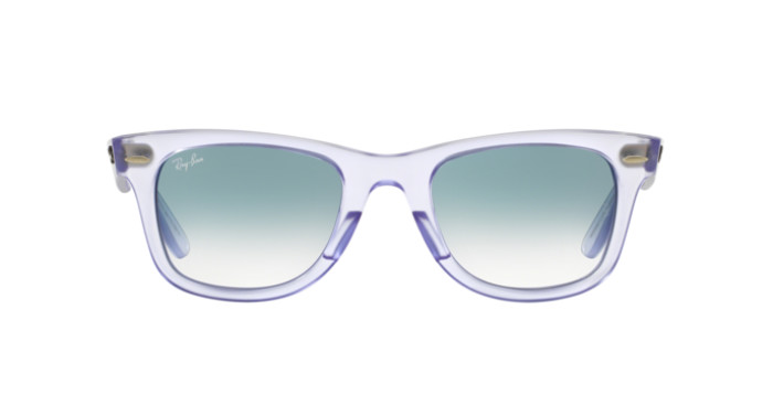 Ray-Ban RB2140 60603F - Calibre: 50 WAYFARER - Violeta Azul Claro Degradado