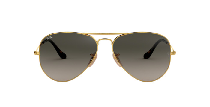 Ray-Ban RB3025 181/71 - Calibre: 58 AVIATOR LARGE METALL - ARISTA LIGHT GREY GRADIENT DARK GREY