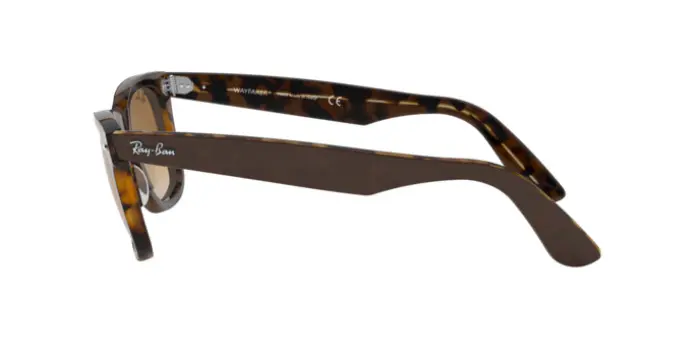 Ray-Ban RB2140 127651 - Calibre: 50 WAYFARER - BROWN ON YELLOW HAVANA CLEAR GRADIENT BROWN