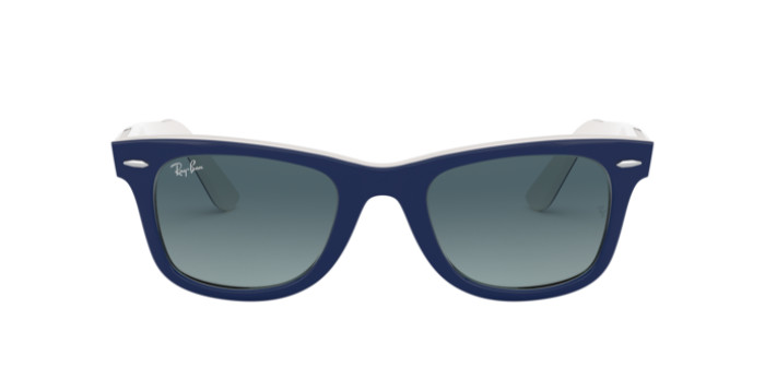 Ray-Ban RB2140 12993M - Calibre: 50 WAYFARER - BLUE ON WHITE BLUE GRADIENT GREY