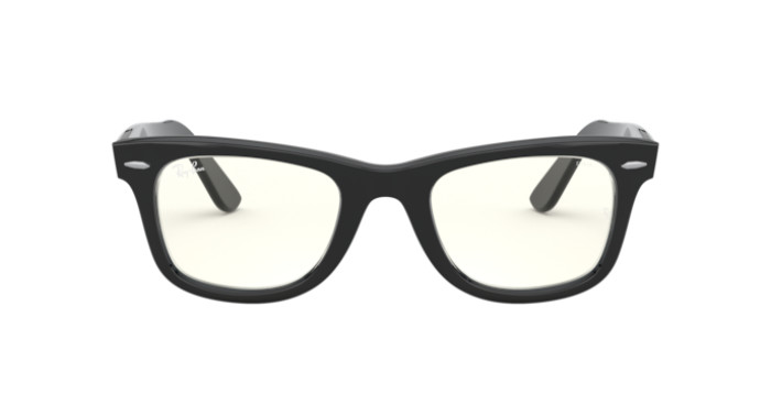 Ray-Ban RB2140 901/5F - Calibre: 50 WAYFARER - BLACK PHOTO GREY