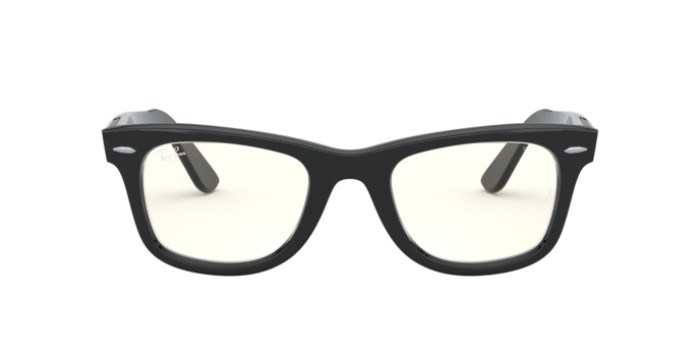 Ray-Ban RB2140 901/5F - Calibre: 54 WAYFARER - BLACK PHOTO GREY