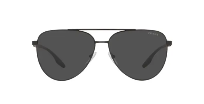 Prada Linea Rossa PS 52WS 1BO06F - Calibre: 61  - MATTE BLACK DARK GREY
