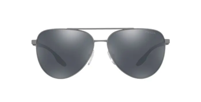 Prada Linea Rossa PS 52WS DG107G - Calibre: 61  - GUNMETAL GREY MIRROR BLACK