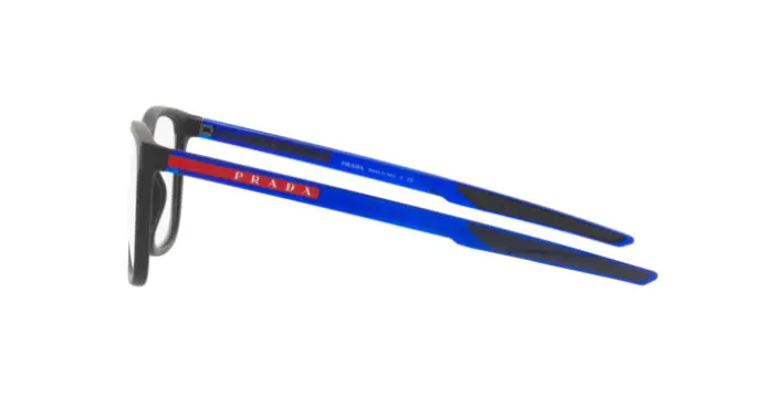 Prada Linea Rossa PS 07OV 15C1O1 - Calibre: 56  - BLACK RUBBER 
