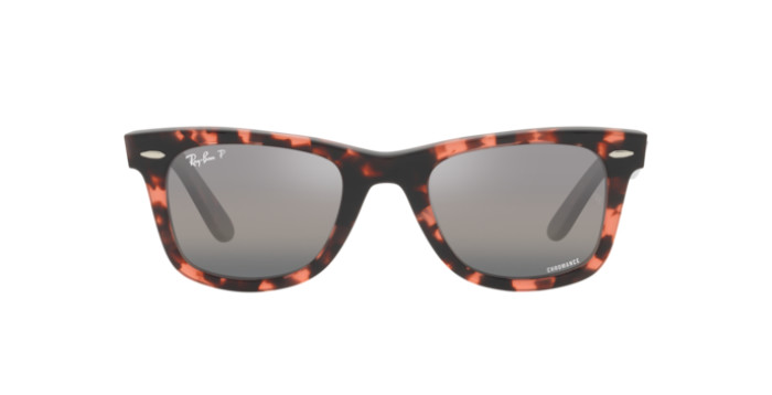 Ray-Ban RB2140 1334G3 - Calibre: 50 WAYFARER - PINK HAVANA POLAR CLEAR GRADIENT DARK GREY