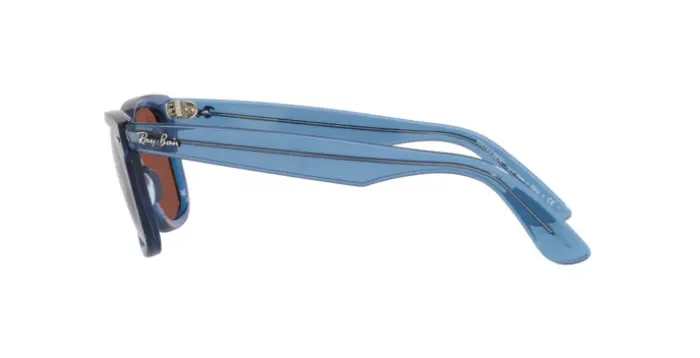 Ray-Ban RB2140 6587C5 - Calibre: 50 WAYFARER - TRANSPARENT BLUE RED