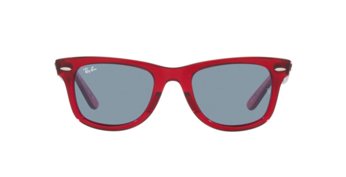 Ray-Ban RB2140 661456 - Calibre: 50 WAYFARER - TRANSPARENT RED BLUE