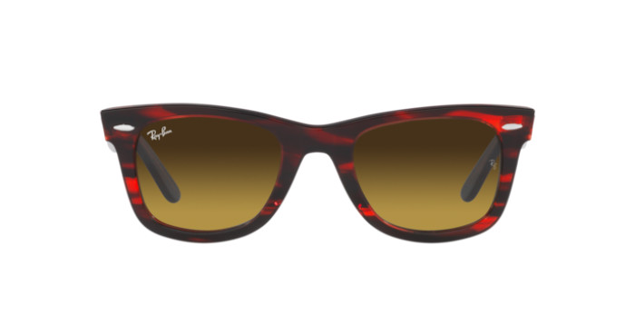 Ray-Ban RB2140 136285 - Calibre: 50 WAYFARER - STRIPED RED BROWN GRADIENT