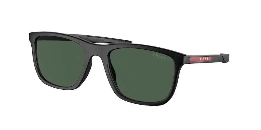 Prada Linea Rossa PS 10WS 1BO06U - Calibre: 54  - Negro Verde Oscuro