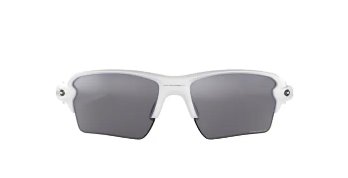 Oakley OO9188 918876 - Calibre: 59 FLAK 2.0 XL - POLISHED WHITE PRIZM BLACK POLARIZED