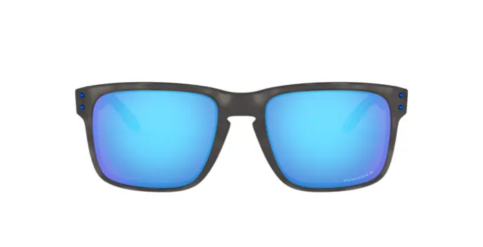 Oakley OO9102 9102G7 - Calibre: 55 HOLBROOK - MATTE BLACK TORTOISE PRIZM SAPPHR IRIDIUM POLARIZED