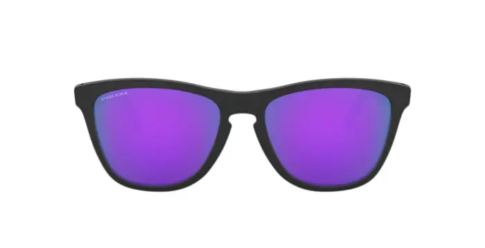 Oakley OO9428 942812 - Calibre: 55 FROGSKINS MIX - MATTE BLACK PRIZM VIOLET