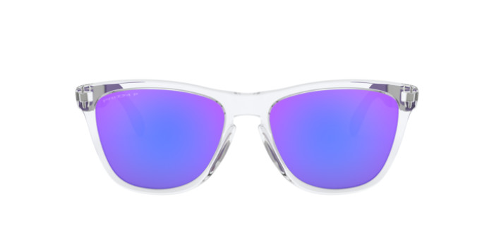 OO9428 942817 - Calibre: 55 FROGSKINS MIX - POLISHED CLEAR PRIZM VIOLET POLARIZED