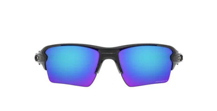 Oakley OO9188 9188F7 - Calibre: 59 FLAK 2.0 XL - POLISHED BLACK PRIZM SAPPHR IRIDIUM POLARIZED