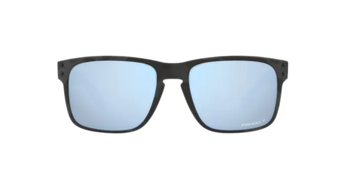 Oakley OO9102 9102T9 - Calibre: 55 HOLBROOK - MATTE BLACK CAMO PRIZM DEEP WATER POLARIZED