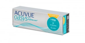 1 Day Acuvue Oasys With Hydraluxe For Astigmatism (Pack 30)
