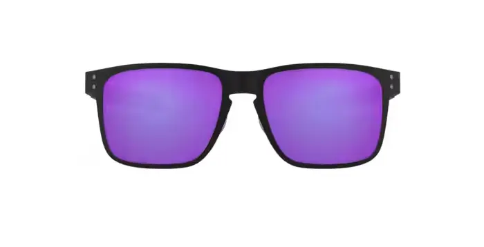 Oakley OO4123 412314 - Calibre: 55 HOLBROOK METAL - MATTE BLACK VIOLET IRIDIUM