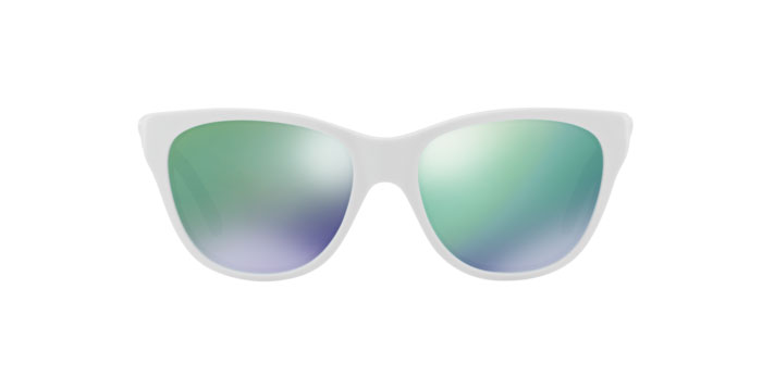 Oakley OO9357 935704 - Calibre: 55 HOLD OUT - Blanco pulido Jade Iridium