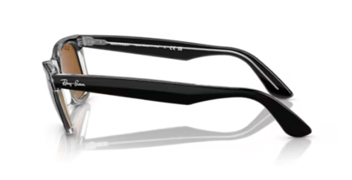 Ray-Ban RB2140 129433 - Calibre: 50 WAYFARER - Negro Marrón