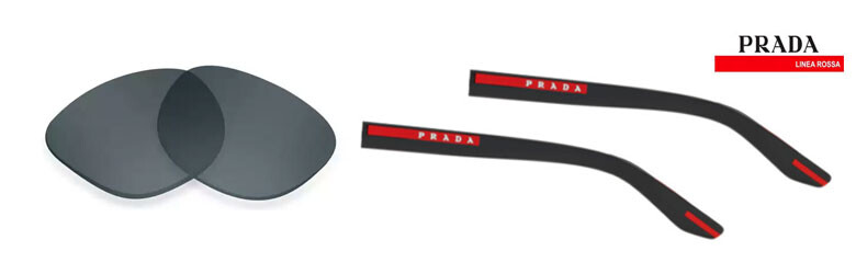 Recambios Originales para Gafas Prada Linea Rossa