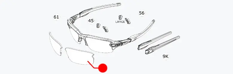 Lentes de Repuesto para Oakley OJ9005 FLAK XS (NIÑO) – Visión Renovada